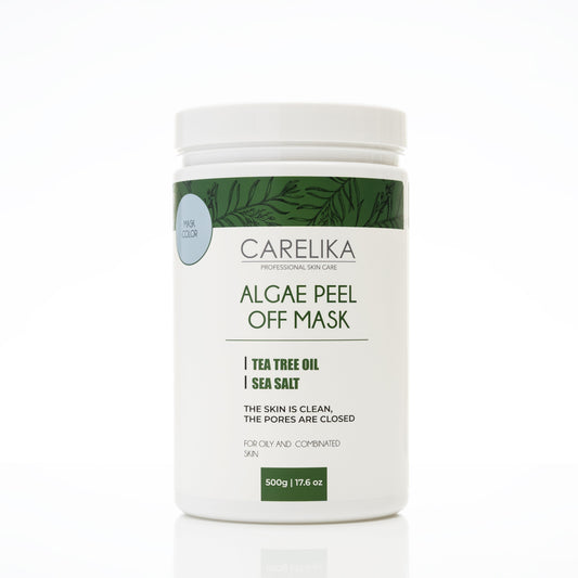 CARELIKA leväkuorittava naamio teepuuöljyllä