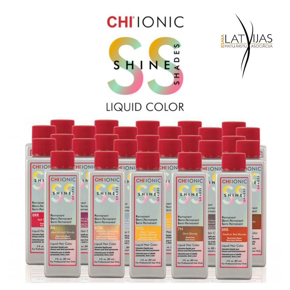 CHI IONIC Hair Color Shine Shades Liquid Longlasting, Vibrant Hair