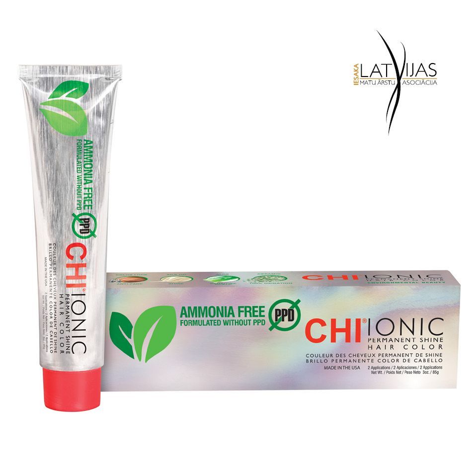 CHI Ionic Permanent Shine hair colours 6W Light Warm Brown 8 | Lika-J
