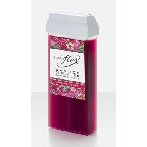 ITALWAX FLEX Depilatory wax in cartridge, Raspberry 100ml | Lika-J