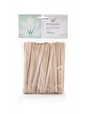 ITALWAX Wooden spatulas 100 pcs - 3 sizes Small (93x9x2mm) | Lika-J