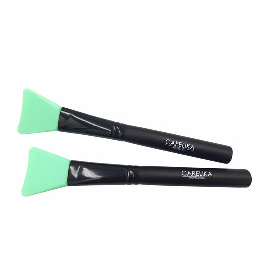 Brush for applying a face mask by CARELIKA Green brush | Lika-J