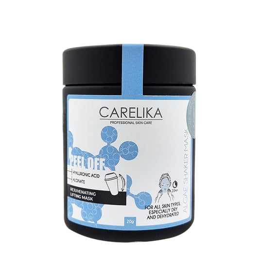 Algae peel off shaker mask with hyaluronic acid by CARELIKA Jar 20g | Lika-J