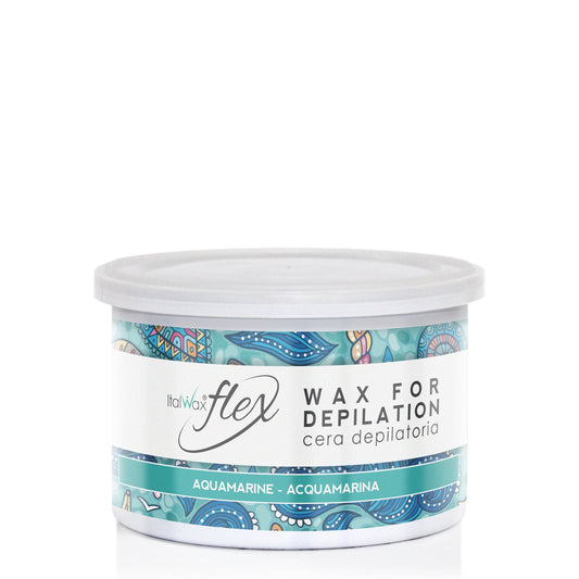 ITALWAX AQUAMARINE FLEX Depilatory wax 400ml | Lika-J