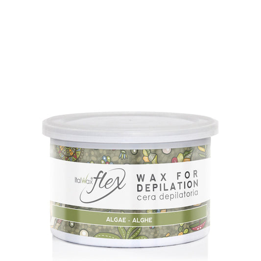 ITALWAX TIN FLEX Formula depilatory wax Algae 400ml | Lika-J