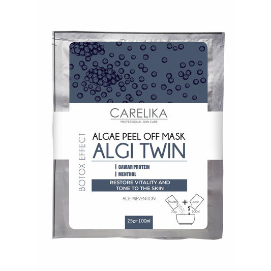 Algae peel off mask algi-twin + solution lotion by CARELIKA | Lika-J