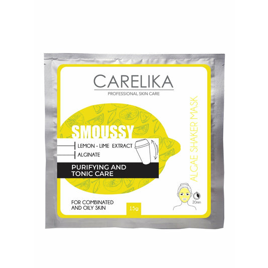 Lemon smoussy shaker mask by CARELIKA Packet 15g | Lika-J