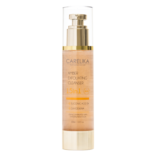 Amber exfoliating cleanser 15in1, by Carelika 100ml | Lika-J