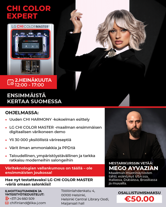 CHI Color Expert Masterclass HELSINKI