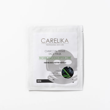 Charcoal Tissue Face Mask by CARELIKA