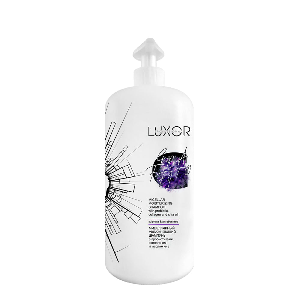 Luxor Hydrating Micellar Shampoo with Prebiotics and Collagen 1000ml