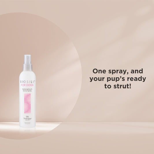 BioSilk for Dogs Detangling & Shine Spray 237 ml