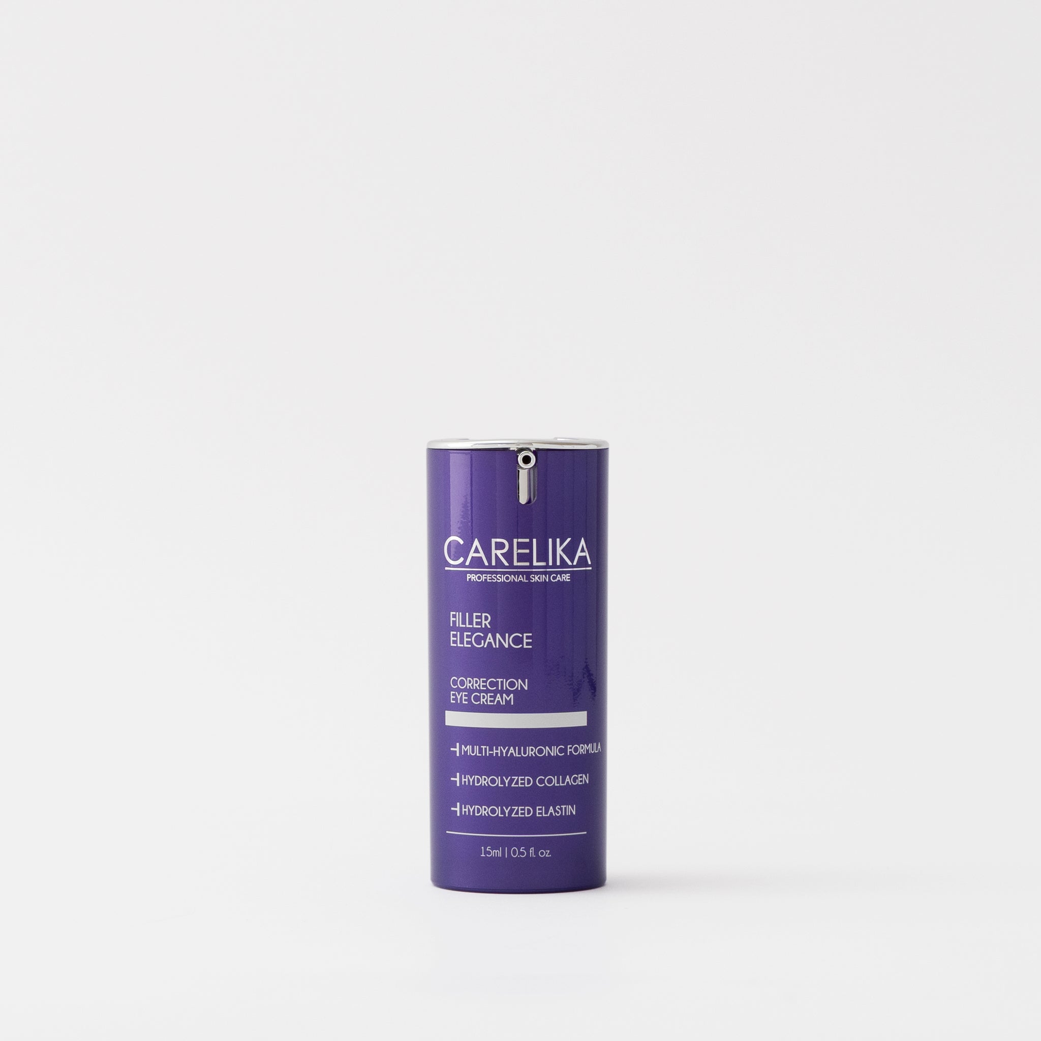CARELIKA Filler Elegance Correction Eye Cream – Anti-Wrinkle, Firming & De-Puffing Care for the Eye Area