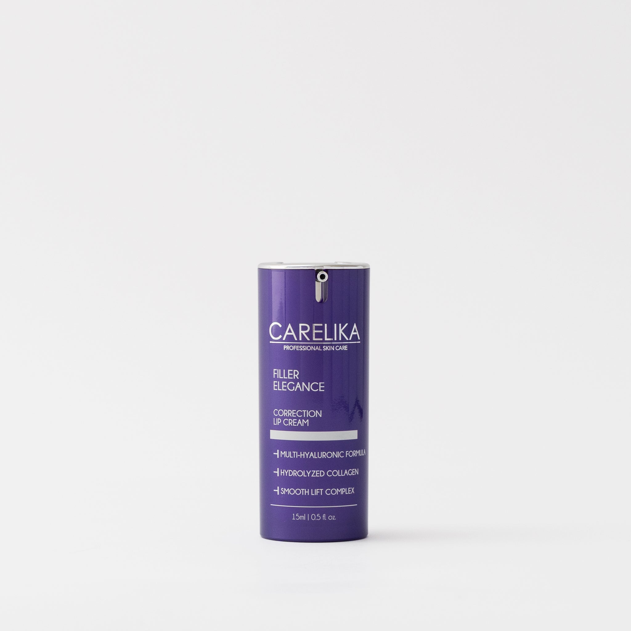 CARELIKA Filler Elegance Correction Lip Cream – Anti-Wrinkle Lip Care with Peptides & Hyaluronic Acid