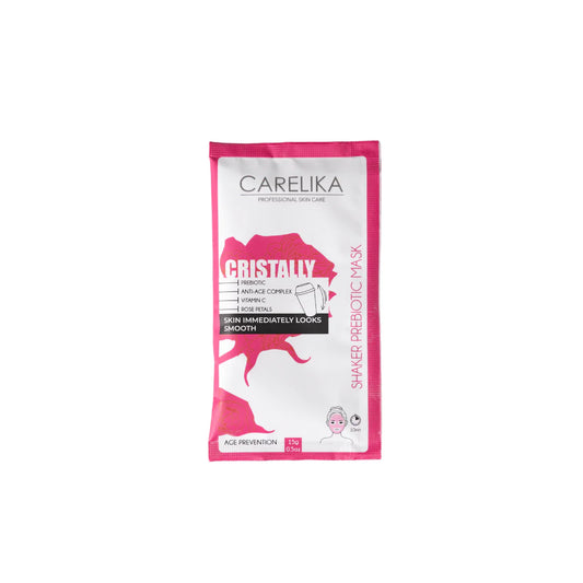 Shaker Prebiotic Cristally Mask Rose Petals by CARELIKA