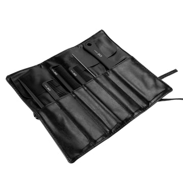 CHI Carbon 6-Piece Comb Set with Leather Case