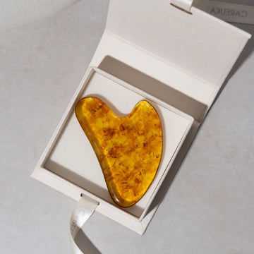 CARELIKA Amber Gua Sha Scraper