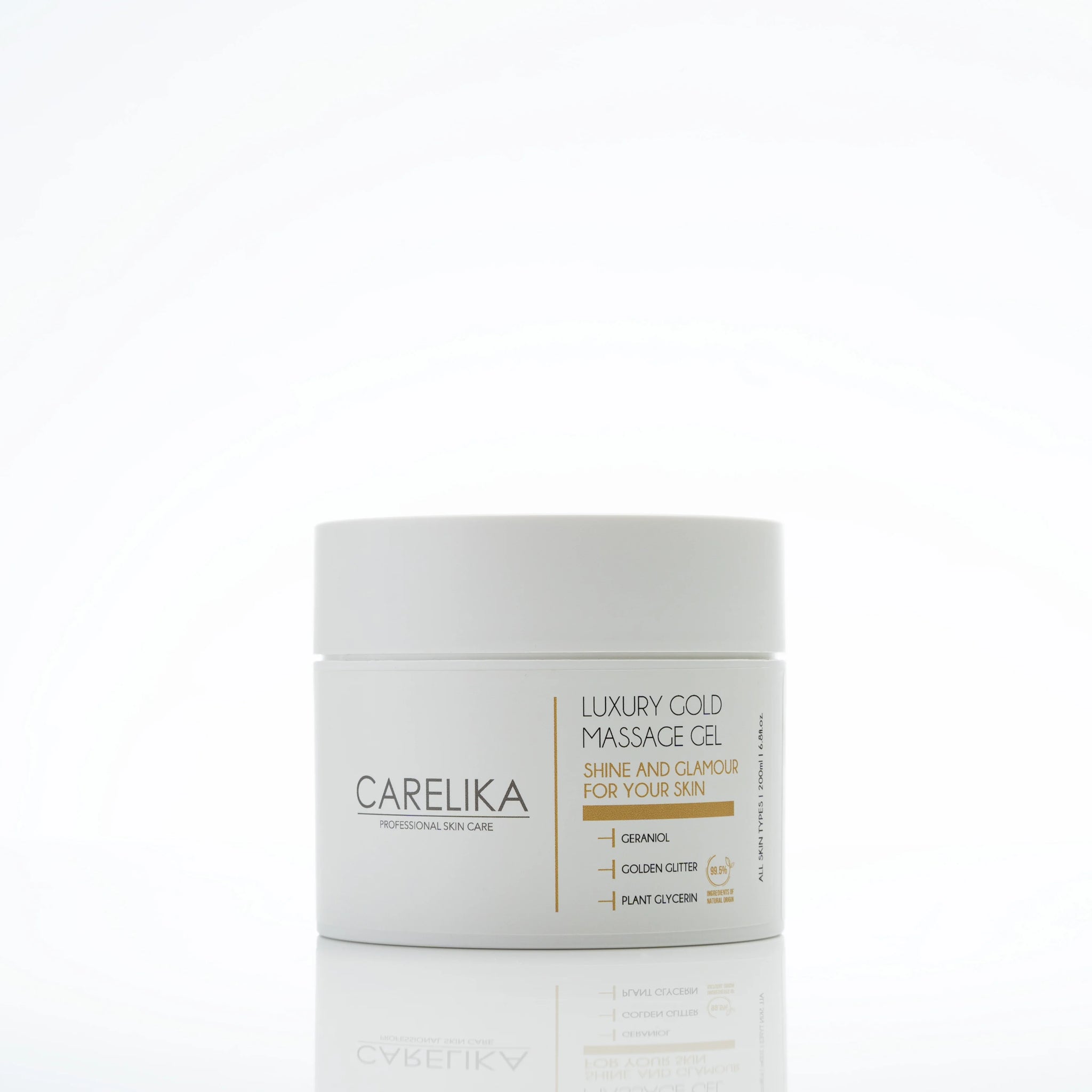 CARELIKA Luxury Gold Massage Gel Professional