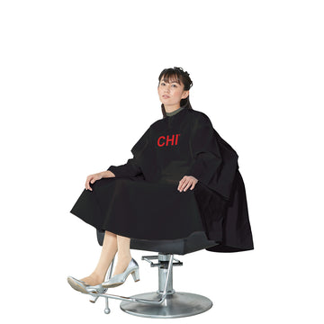 Hairdressing Cape with CHI Logo, Black 119 × 74 × 90 cm