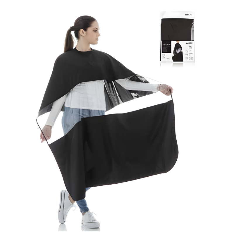 XANITALIA Cutting cape with transparent window | Lika-J