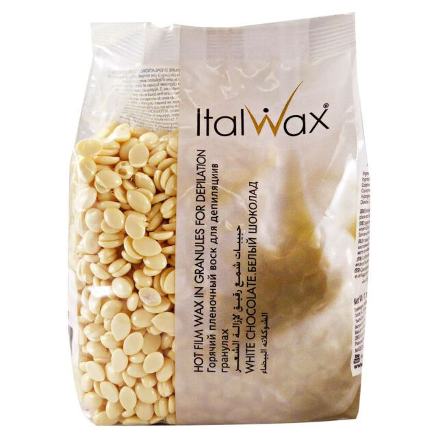 ITALWAX HOT Film Wax, WHITE CHOCOLATE 500g | Lika-J