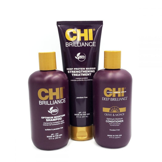 CHI Beauty Set for hair hydration and shine, nourishing, anti-frizz | Lika-J
