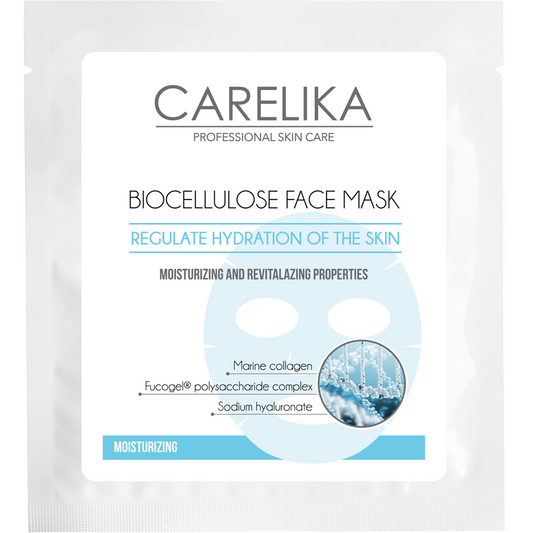 Moisturizing biocellulose face mask, 8ml by CARELIKA | Lika-J