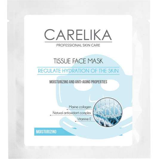 Moisturizing tissue face mask, 23ml by CARELIKA | Lika-J
