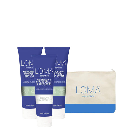 LOMA Essential trio kit Shampoo + Conditioner + Shaping Cream 88ml | Lika-J