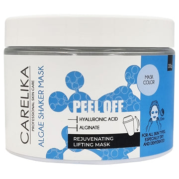 Algae peel off shaker mask with hyaluronic acid by CARELIKA Box 200g | Lika-J