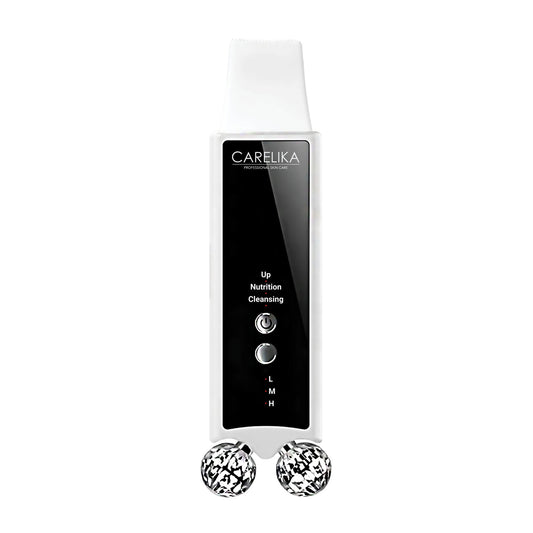 Double roller and ultrasonic skin scrubber by CARELIKA | Lika-J