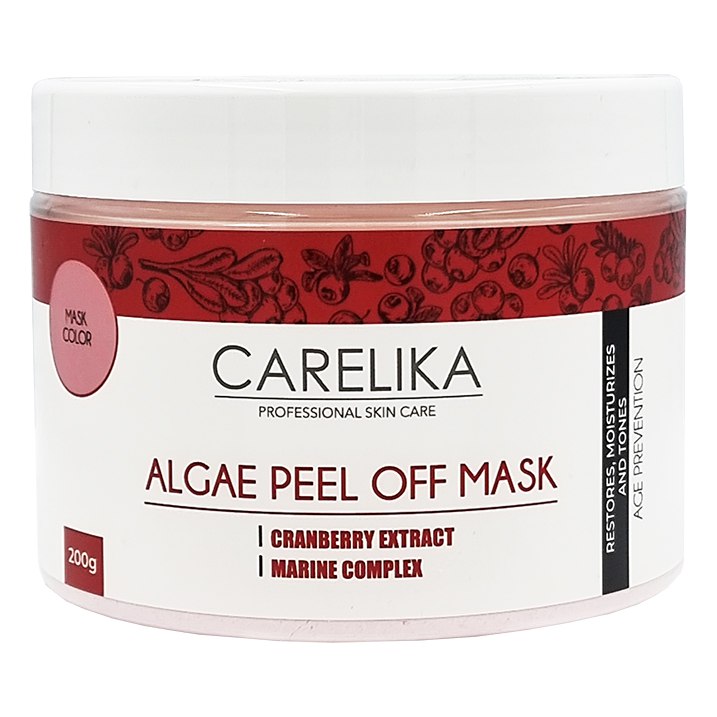Algae peel off mask with cranberries by CARELIKA 200g | Lika-J