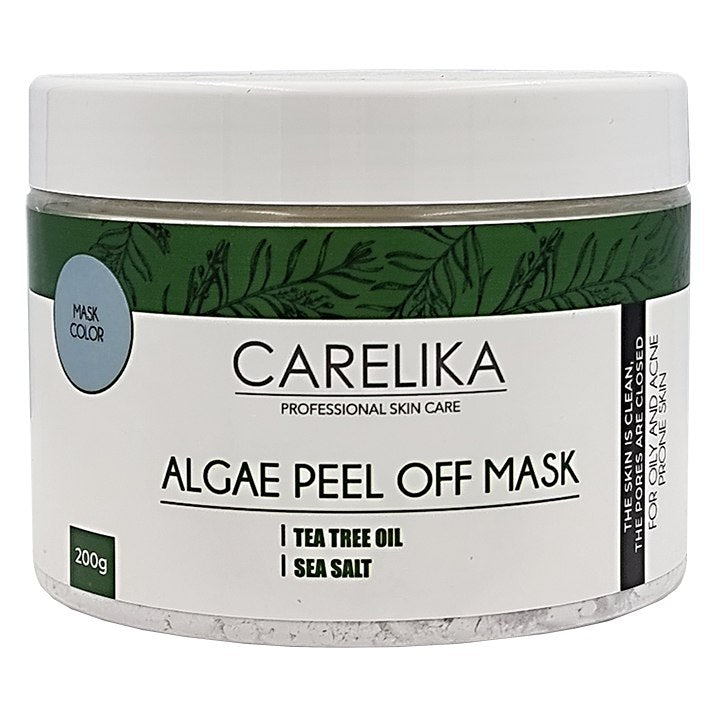 Algae peel off mask with tea tree oil by CARELIKA 200g | Lika-J