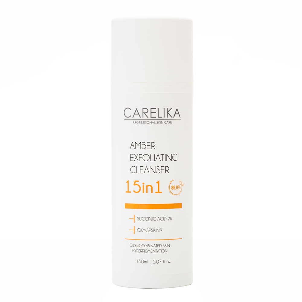 Amber exfoliating cleanser 15in1, by Carelika 150ml | Lika-J