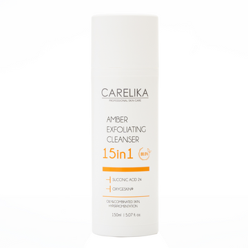 Amber exfoliating cleanser 15in1, by Carelika 150ml | Lika-J